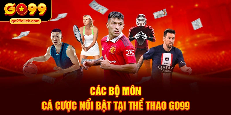Các bộ môn cá cược nổi bật tại Thể thao Go99